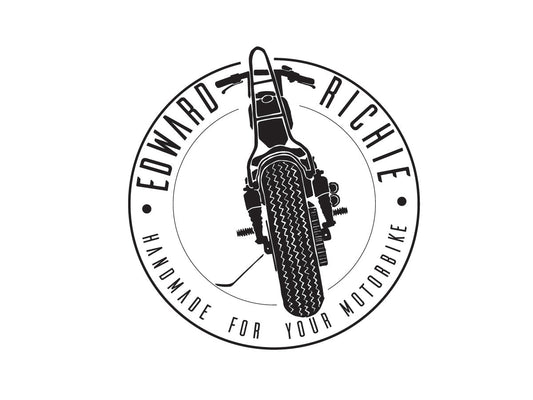 Edward Richie Rear of bike logo