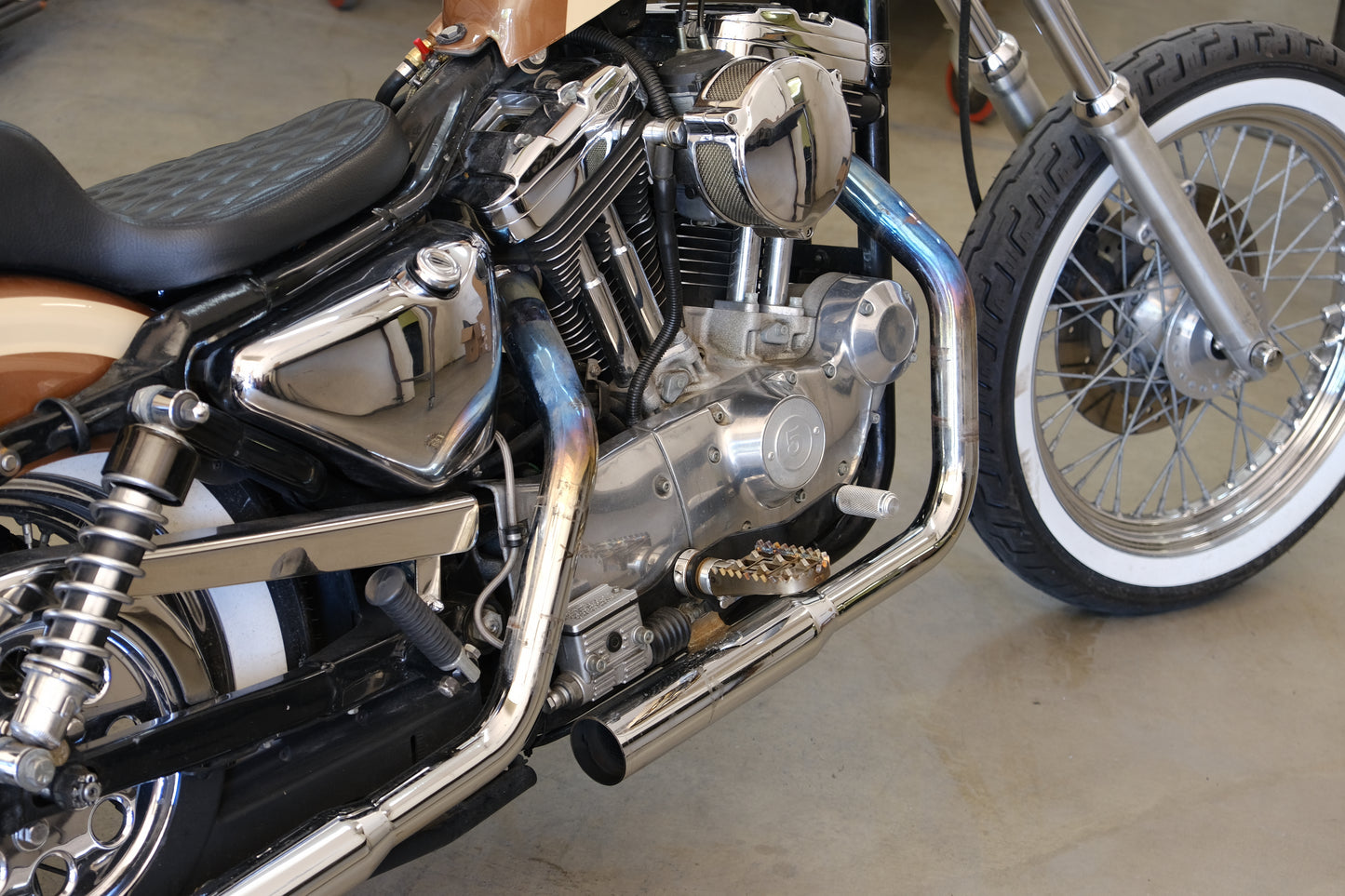 edward richie mx foot pegs right side mounted natural stainless
