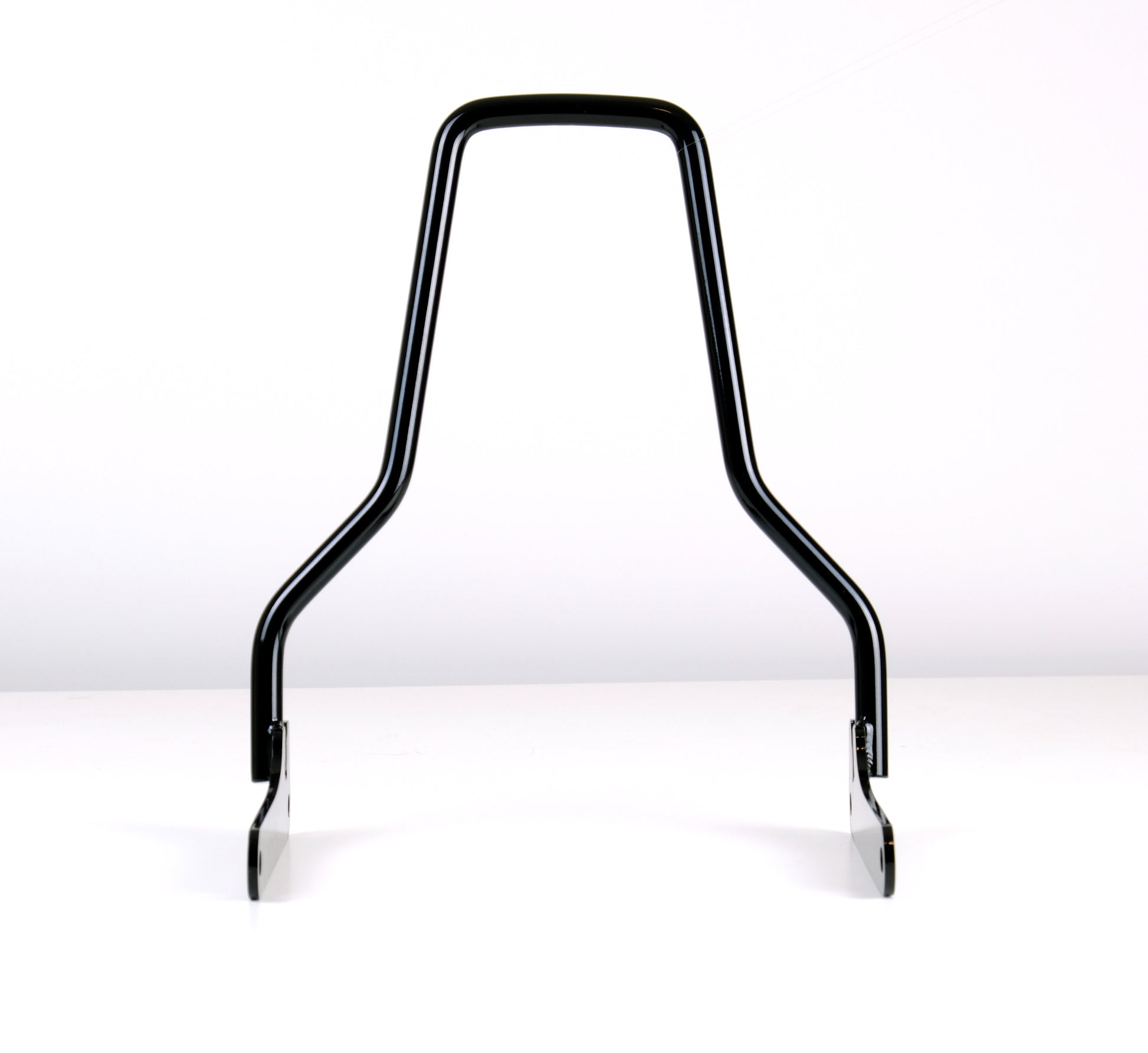 short low rider custom sissy bar by edward richie front view