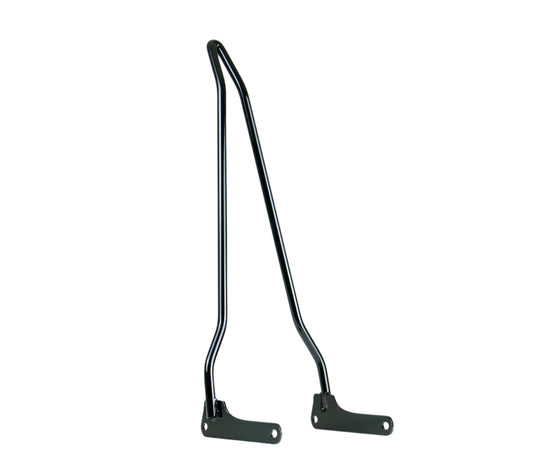 black Edward Richie softial slim pointed simple sissy bar angled view