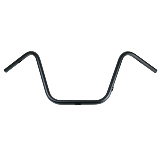 14 inch matte black edward richie old school ape hanger handlebars