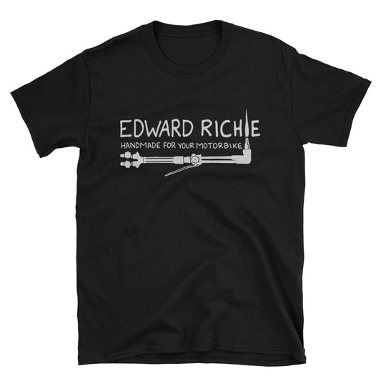 edward richie torch logo t-shirt